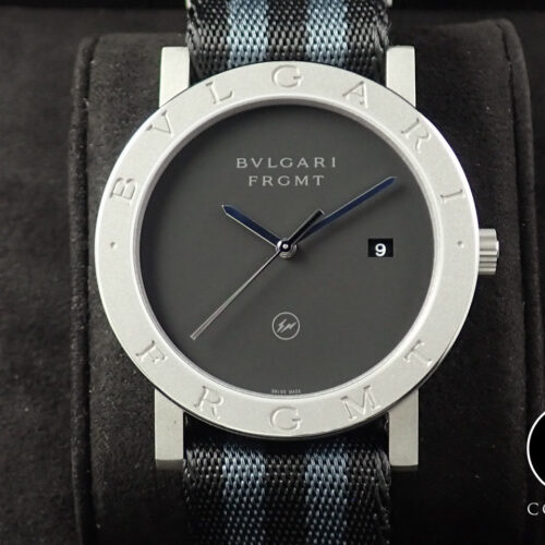 ブルガリ FRAGMENT x BVLGARI ブルガリ・ブルガリ 日本限定モデル Ref.103443 ブラック文字盤 極美品 709W1591 商品画像1