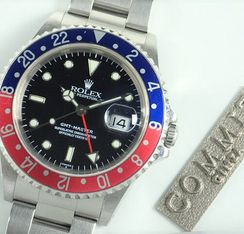 ロレックス GMTマスター Ref.16700 ブラック文字盤 中古 gmt-master-101 オイスターブレスレット 商品画像1