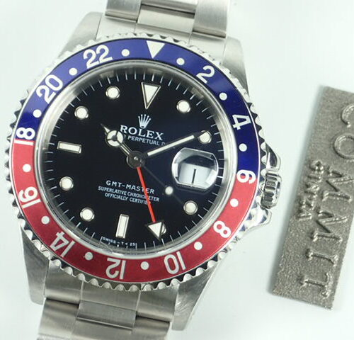 ロレックス GMTマスター Ref.16700 ブラック文字盤 中古 gmt-master-120 オイスターブレスレット 商品画像1