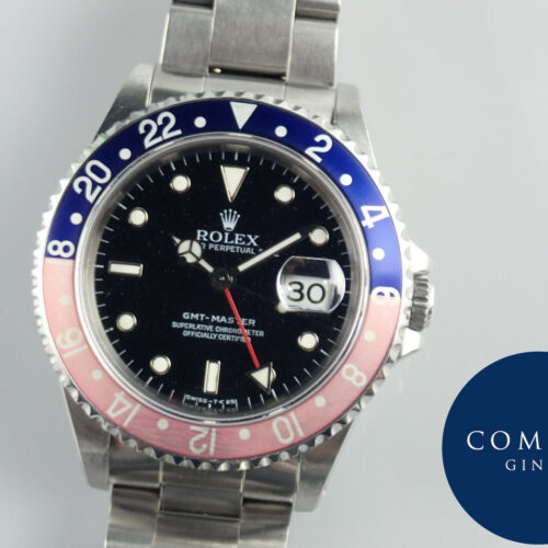 ロレックス GMTマスター Ref.16700 ブラック文字盤 中古 gmt-master-152 オイスターブレスレット 商品画像1