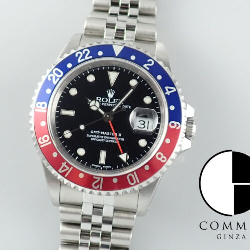 ロレックス GMTマスターII Ref.16710 ブラック文字盤 中古 gmt-master-172 ジュビリーブレスレット 商品画像1