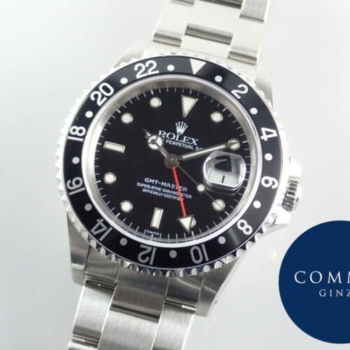 ロレックス GMTマスター Ref.16700 ブラック文字盤 中古 gmt-master-173 オイスターブレスレット 商品画像1