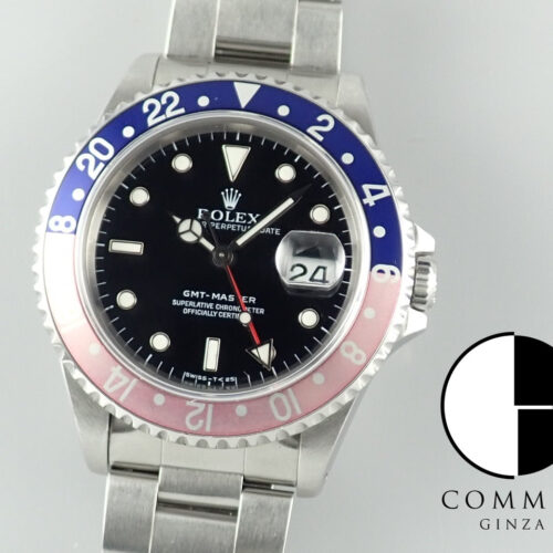ロレックス GMTマスター Ref.16700 ブラック文字盤 中古 gmt-master-184 オイスターブレスレット 商品画像1