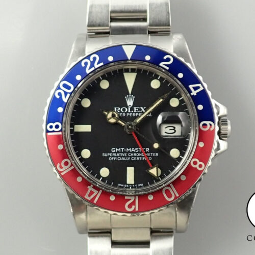 ロレックス GMTマスター Ref.16750 ステンレススチール ブラック文字盤 中古 US8C6HRC 商品画像1