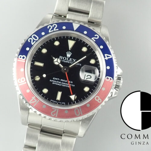 ロレックス GMTマスター Ref.16700 ブラック文字盤 中古 gmt-master-189 オイスターブレスレット 商品画像1