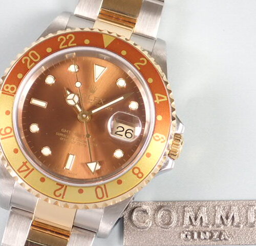 ロレックス GMTマスターII Ref.16713 ブラウン文字盤 中古 gmt-master-19 オイスターブレスレット 商品画像1