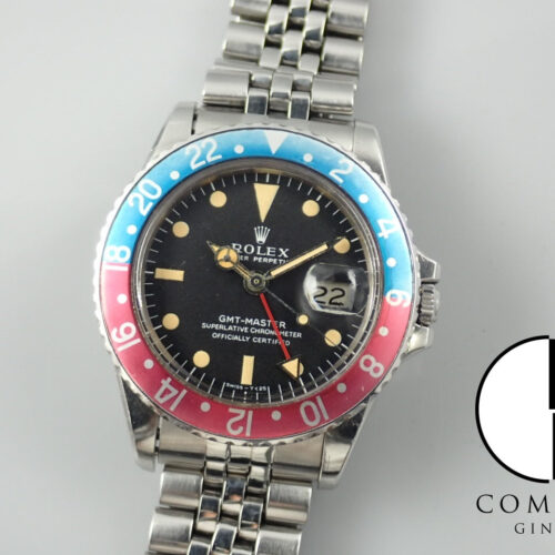 ロレックス GMTマスター Ref.1675 ブラック文字盤 中古 gmt-master-192 ジュビリーブレスレット 商品画像1