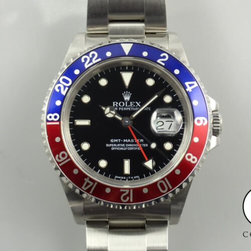 ロレックス GMTマスター Ref.16700 ステンレススチール ブラック文字盤 オイスターブレスレット 商品画像1