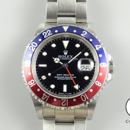 ロレックス GMTマスター Ref.16700 ステンレススチール ブラック文字盤 オイスターブレスレット 商品画像1