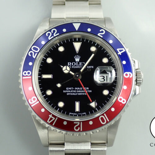 ロレックス GMTマスター Ref.16700 ステンレススチール ブラック文字盤 オイスターブレスレット 商品画像1