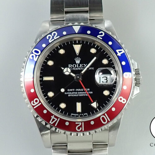 ロレックス GMTマスター Ref.16700 ステンレススチール ブラック文字盤 オイスターブレスレット 商品画像1