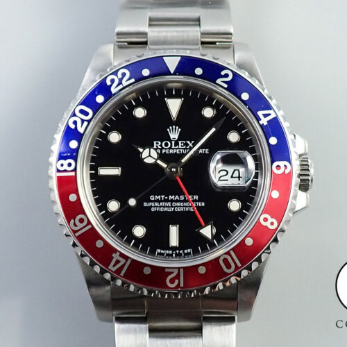 ロレックス GMTマスター Ref.16700 ステンレススチール ブラック文字盤 オイスターブレスレット 商品画像1