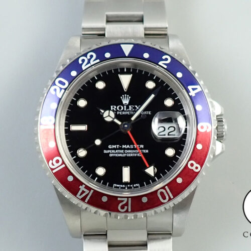 ロレックス GMTマスター Ref.16700 ステンレススチール ブラック文字盤 オイスターブレスレット 商品画像1