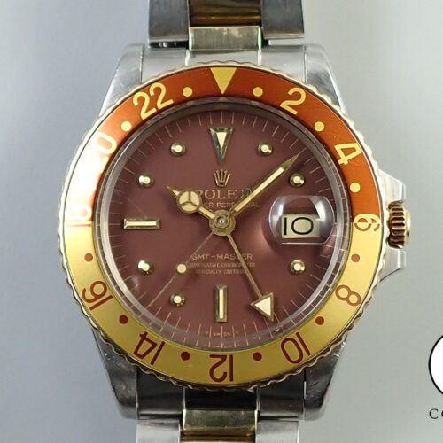 ロレックス GMTマスター Ref.1675/3 ステンレススチール/イエローゴールド ブラウン文字盤 オイスターブレスレット 商品画像1