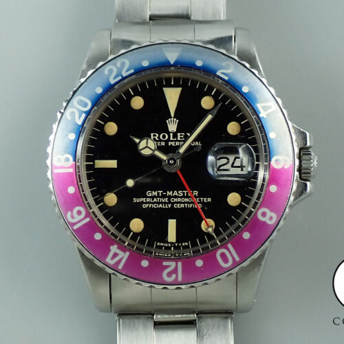 ロレックス GMTマスター Ref.1675M ステンレススチール ブラック文字盤 オイスターブレスレット 商品画像1