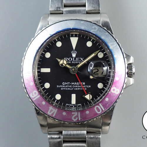 ロレックス GMTマスター Ref.1675 ステンレススチール ブラック文字盤 オイスターブレスレット 商品画像1