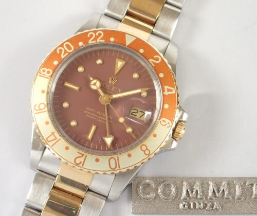 ロレックス GMTマスター Ref.1675 ブラウンマット文字盤 中古 gmt-master-2 オイスターブレスレット 商品画像1
