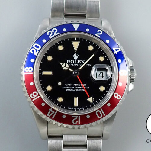 ロレックス GMTマスター Ref.16700 ステンレススチール ブラック文字盤 オイスターブレスレット 商品画像1