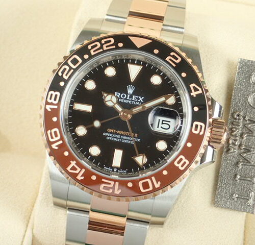 ロレックス GMTマスターII Ref.126711CHNR ブラック文字盤 未使用 gmt-master-31 オイスターブレスレット オイスターブレスレット 商品画像1