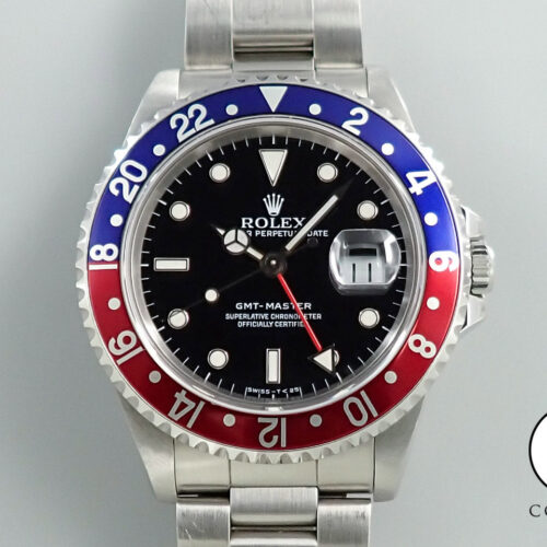 ロレックス GMTマスター Ref.16700 ステンレススチール ブラック文字盤 オイスターブレスレット 商品画像1