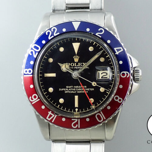 ロレックス GMTマスター Ref.1675MM ステンレススチール ブラック文字盤 オイスターブレスレット 商品画像1