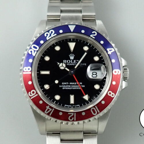 ロレックス GMTマスター Ref.16700 ステンレススチール ブラック文字盤 オイスターブレスレット 商品画像1