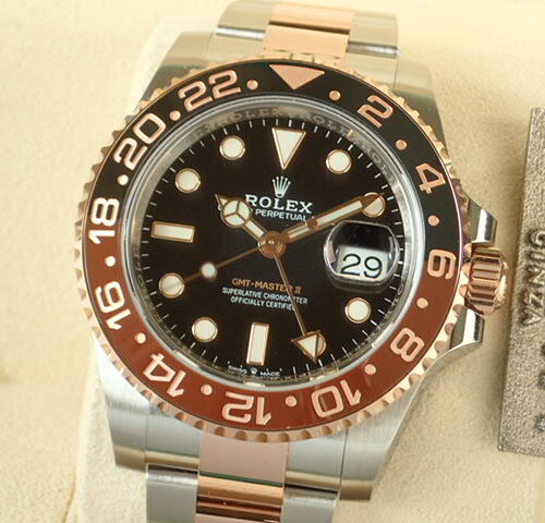 ロレックス GMTマスターII Ref.126711CHNR ブラック文字盤 未使用 gmt-master-34 オイスターブレスレット オイスターブレスレット 商品画像1