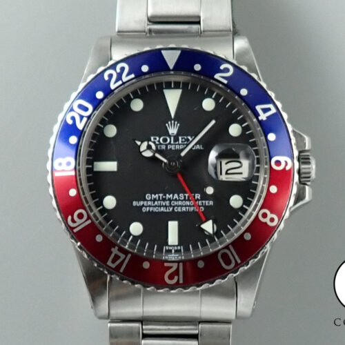 ロレックス GMTマスター Ref.1675 ステンレススチール ブラック文字盤 オイスターブレスレット 商品画像1