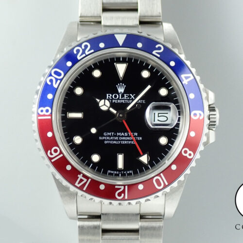 ロレックス GMTマスター Ref.16700 ステンレススチール ブラック文字盤 オイスターブレスレット 商品画像1
