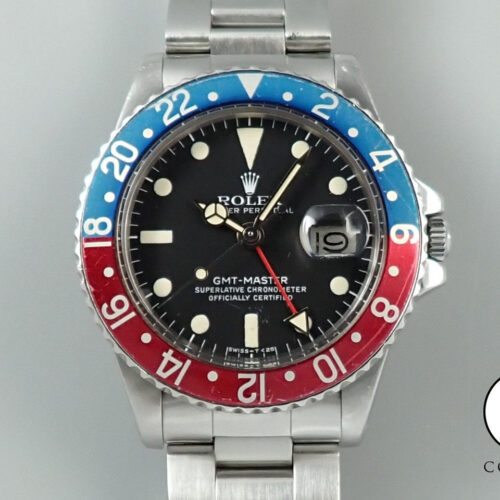 ロレックス GMTマスター Ref.1675 ステンレススチール ブラック文字盤 オイスターブレスレット 商品画像1