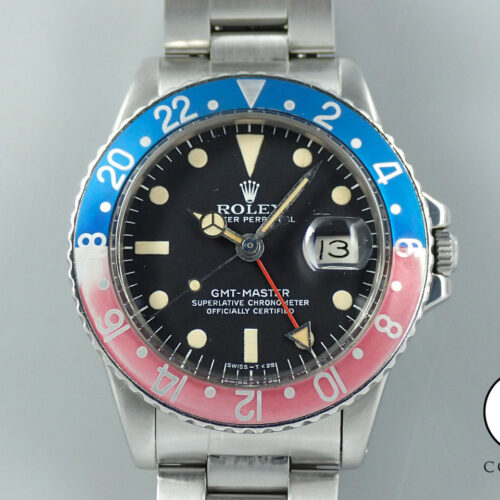 ロレックス GMTマスター Ref.1675 ステンレススチール ブラック文字盤 オイスターブレスレット 商品画像1