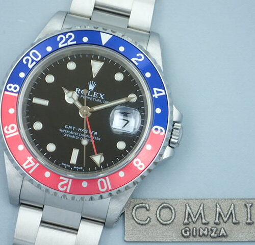 ロレックス GMTマスター Ref.16700 ブラック文字盤 中古 gmt-master-37 オイスターブレスレット 商品画像1