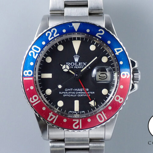 ロレックス GMTマスター Ref.1675 ステンレススチール ブラック文字盤 オイスターブレスレット 商品画像1
