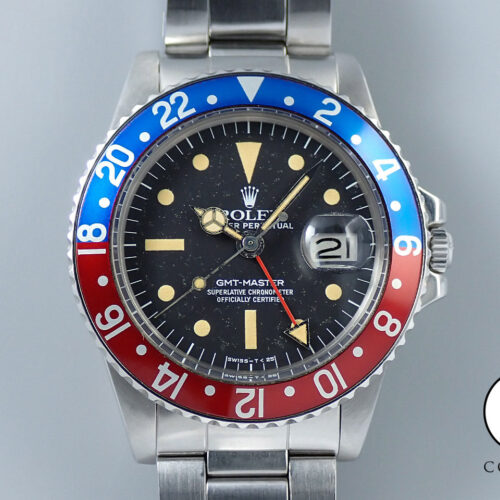 ロレックス GMTマスター Ref.1675 ステンレススチール ブラック文字盤 オイスターブレスレット 商品画像1