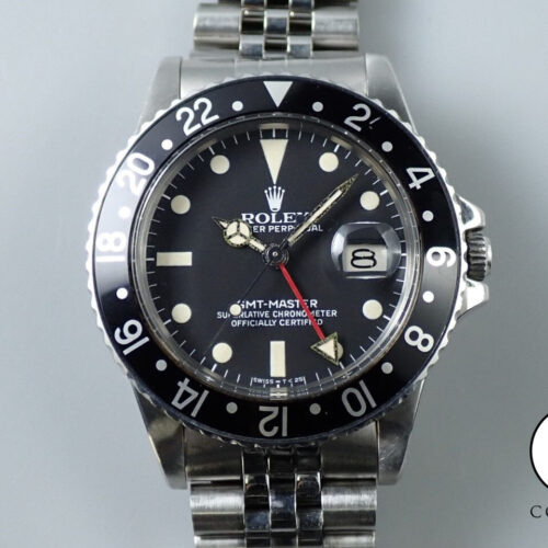 ロレックス GMTマスター Ref.16750 ステンレススチール ブラック文字盤 ジュビリーブレスレット 中古 56UW0H6K 商品画像1