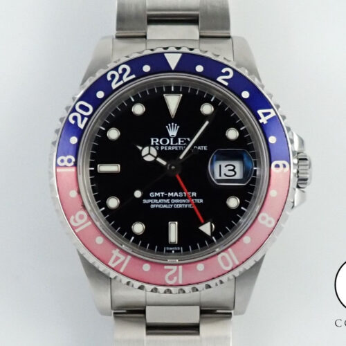ロレックス GMTマスター Ref.16700 ステンレススチール ブラック文字盤 オイスターブレスレット 商品画像1