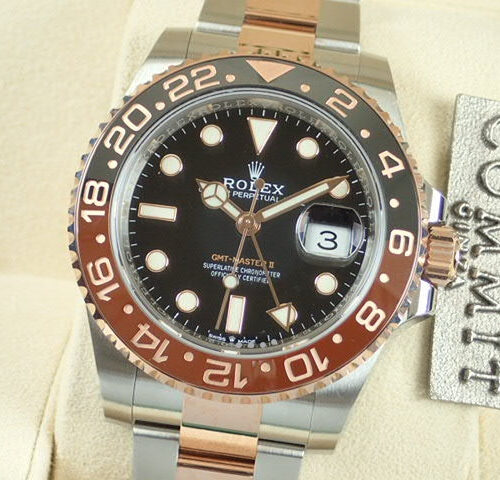 ロレックス GMTマスターII Ref.126711CHNR ブラック文字盤 未使用 gmt-master-40 オイスターブレスレット オイスターブレスレット 商品画像1