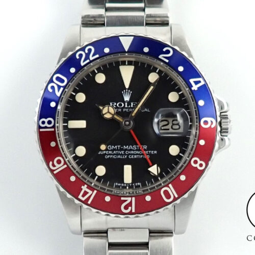 ロレックス GMTマスター Ref.1675 ステンレススチール ブラック文字盤 オイスターブレスレット 商品画像1