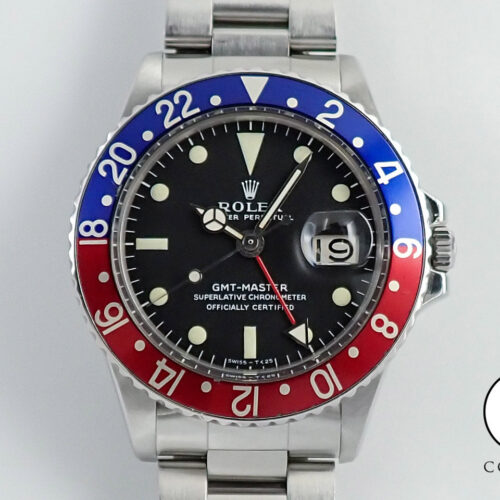 ロレックス GMTマスター Ref.1675 ステンレススチール ブラック文字盤 オイスターブレスレット 商品画像1