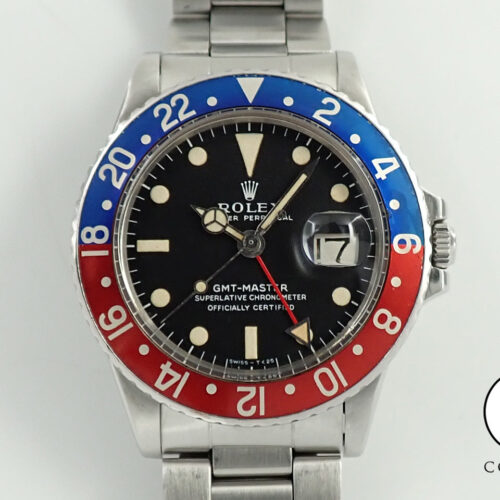 ロレックス GMTマスター Ref.1675 ステンレススチール ブラック文字盤 オイスターブレスレット 商品画像1