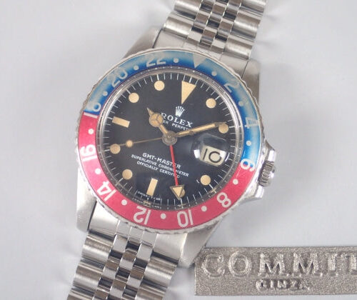 ロレックス GMTマスター Ref.1675 ブラック文字盤 中古 gmt-master-4 ジュビリーブレスレット 商品画像1