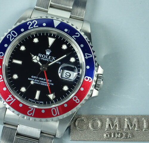 ロレックス GMTマスター Ref.16700 ブラック文字盤 中古 gmt-master-57 オイスターブレスレット 商品画像1