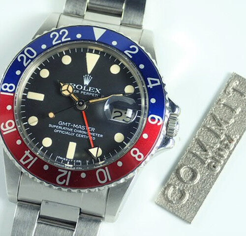ロレックス GMTマスター Ref.1675 ブラック文字盤 中古 gmt-master-74 オイスターブレスレット 商品画像1
