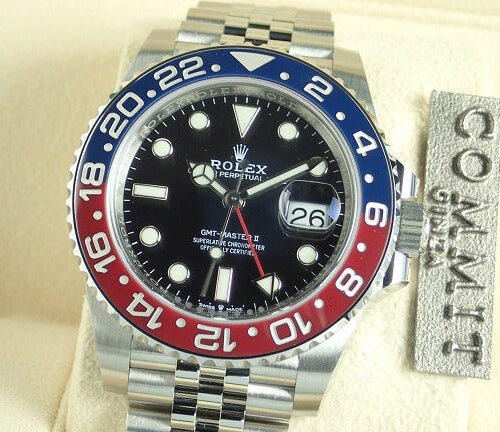 ロレックス GMTマスターII Ref.126710BLRO ブラック文字盤 未使用 gmt-master-87 ジュビリーブレスレット 商品画像1