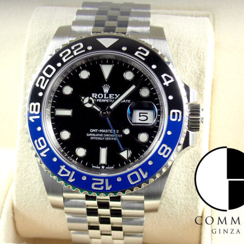 ロレックス GMTマスターII Ref.126710BLNR ブラック文字盤 未使用 gmt-master2-124 ジュビリーブレスレット 商品画像1