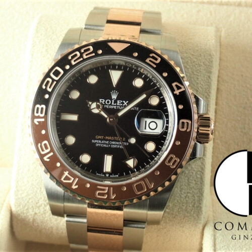 ロレックス GMTマスターII Ref.126711CHNR ブラック文字盤 未使用 gmt-master2-147 オイスターブレスレット オイスターブレスレット 商品画像1