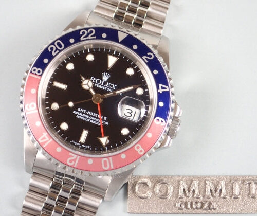 ロレックス GMTマスターII Ref.16710 ブラック文字盤 中古 gmt-master2-14 ジュビリーブレスレット 商品画像1