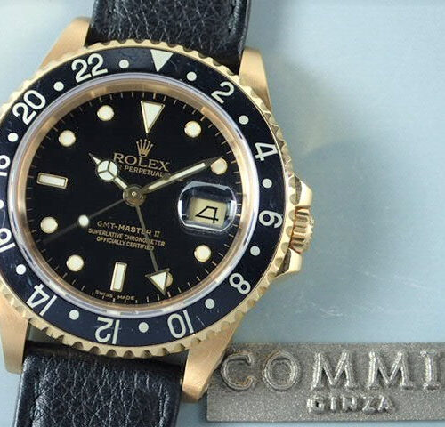 ロレックス GMTマスターII Ref.16718 ブラック文字盤 中古 gmt-master2-23 商品画像1