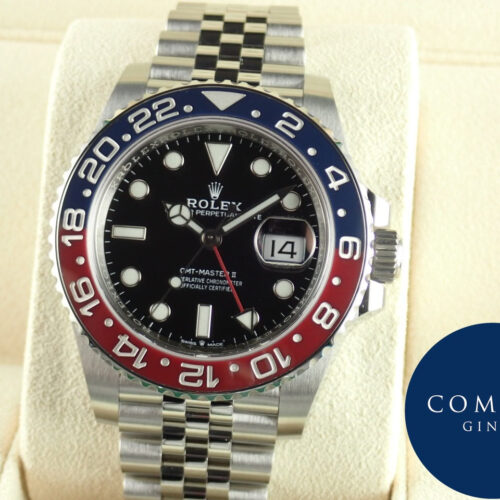 ロレックス GMTマスターII Ref.126710BLRO ブラック文字盤 未使用 gmt-master2-57 ジュビリーブレスレット 商品画像1