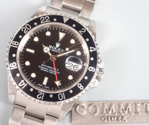 ロレックス GMTマスターII Ref.16710 ブラック文字盤 中古 gmt-master2-5 オイスターブレスレット 商品画像1